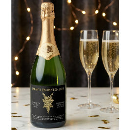 Etiquetas Para Vinos Espumosos Mystic Bachelorette Tarot Party 