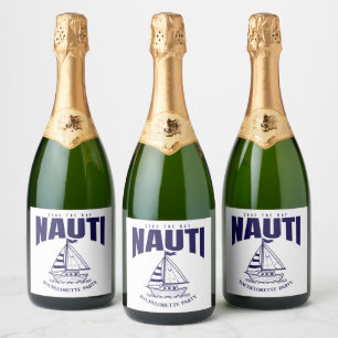 Etiquetas Para Vinos Espumosos nauti bachelorette party last sail