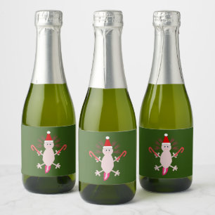 Etiquetas Para Vinos Espumosos Navidades de Cute Axolotl