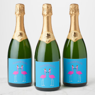 Etiquetas Para Vinos Espumosos Navidades Lesbianas Flamingos Flamingo Belles
