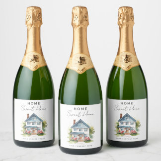 Etiquetas Para Vinos Espumosos Nuevo hogar de dueños de casa dulce hogar