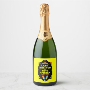 Etiquetas Para Vinos Espumosos Orgullo Gay Brighton