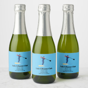 Etiquetas Para Vinos Espumosos Paddleboarding de reserva