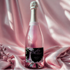 Etiquetas Para Vinos Espumosos Parisian Oh La La Bridal Shower