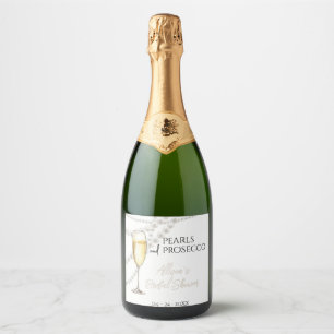Etiquetas Para Vinos Espumosos Perlas y Prosecco