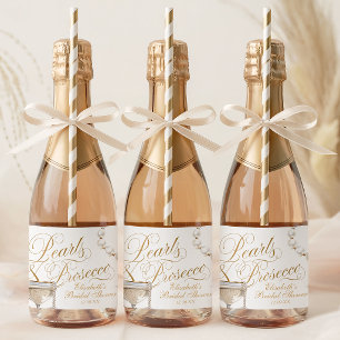 Etiquetas Para Vinos Espumosos Perlas y Prosecco Mini