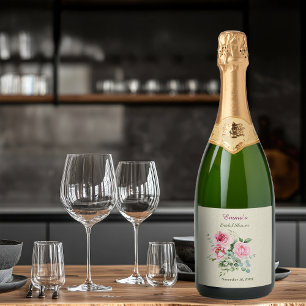 Etiquetas Para Vinos Espumosos Personalización de Fiesta de Despedida de Soltera 