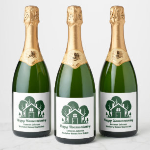 Etiquetas Para Vinos Espumosos Personalizado Forest Real Estate Company Marketing