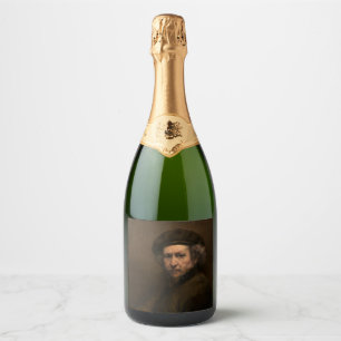 Etiquetas Para Vinos Espumosos Pintor holandés Rembrandt Maestro de la Edad de Or
