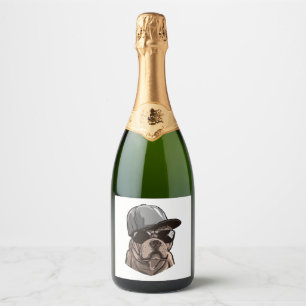 Etiquetas Para Vinos Espumosos Pitbull Gangster