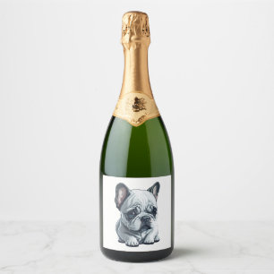 Etiquetas Para Vinos Espumosos Playas de bulldog francés