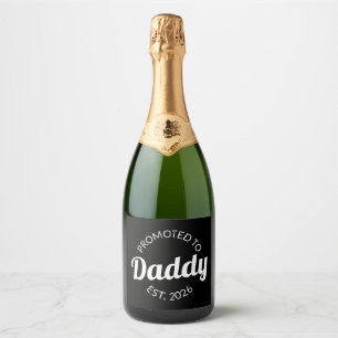 Etiquetas Para Vinos Espumosos Promovido A Daddy Est. I 2026
