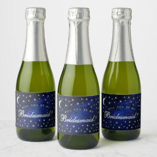 Etiquetas Para Vinos Espumosos Propuesta de Dama de Honor Voluntad Celestial