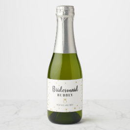 Etiquetas Para Vinos Espumosos Propuesta del partido de novias Bubbly Bribbly