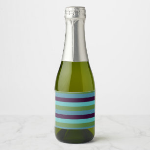 Etiquetas Para Vinos Espumosos Rayas de armonía costera