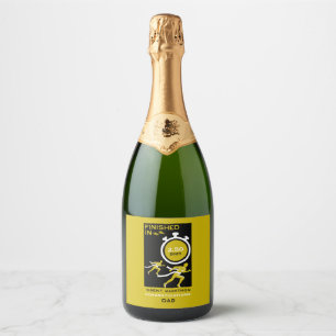 Etiquetas Para Vinos Espumosos Regalo de acabado de eventos de maratón