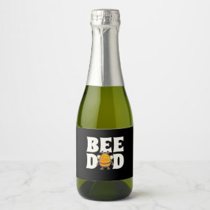Etiquetas Para Vinos Espumosos Regalo de Apicultor Orgulloso Padre Abeja
