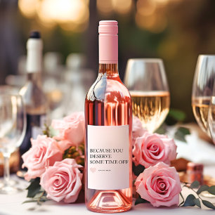 Etiquetas Para Vinos Espumosos Regalos especiales del Día de la Madre Personaliza