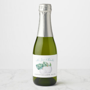 Etiquetas Para Vinos Espumosos Rótulo Tropical Dejar Ropa Blanca Sparkling Etique