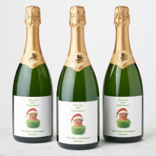 Etiquetas Para Vinos Espumosos Salami lindo sorprendió la Navidad en verde esponj