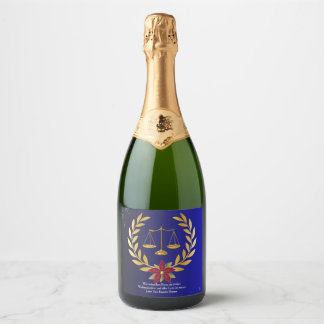 Etiquetas Para Vinos Espumosos Sektflasche Weihnachtsgeschenk von Rechtsanwalt