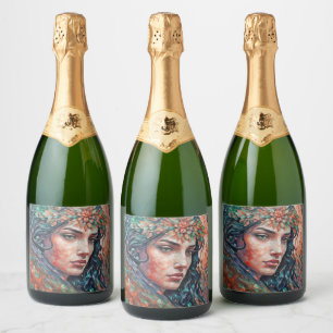 Etiquetas Para Vinos Espumosos "Sylvarra" - Susurros en Tesserae