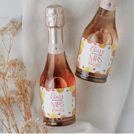 Etiquetas Para Vinos Espumosos Tarjeta de agradecimiento a Squeeze Citrus Bridal 