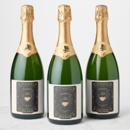 Etiquetas Para Vinos Espumosos Tarot Adivinación Esotérica