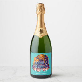 Etiquetas Para Vinos Espumosos Thankding Sparkling Wine Label Vintage Moderno