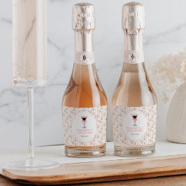 Etiquetas Para Vinos Espumosos 'Tini Bit Older Espresso Martini Coquette Cumpleañ