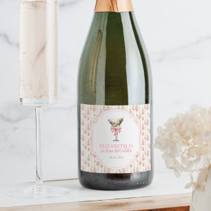 Etiquetas Para Vinos Espumosos 'Tini Bit Older Martini Coquette Cumpleaños
