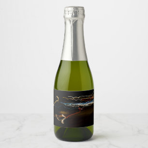 Etiquetas Para Vinos Espumosos tirador negro