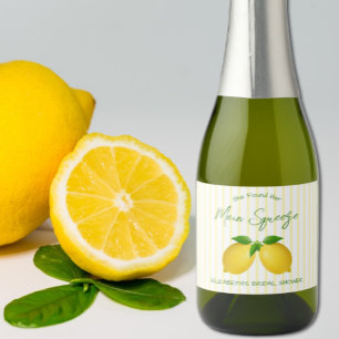 Etiquetas Para Vinos Espumosos Torta Nupcial de Limón Main Squeeze