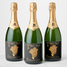 ETIQUETAS PARA VINOS ESPUMOSOS TRUMP 