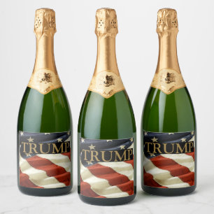 ETIQUETAS PARA VINOS ESPUMOSOS TRUMP