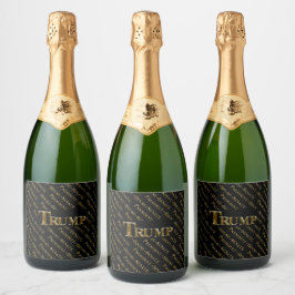 ETIQUETAS PARA VINOS ESPUMOSOS TRUMP 2024
