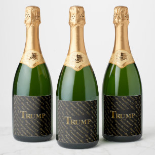 ETIQUETAS PARA VINOS ESPUMOSOS TRUMP 2024