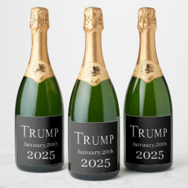 ETIQUETAS PARA VINOS ESPUMOSOS TRUMP 2025