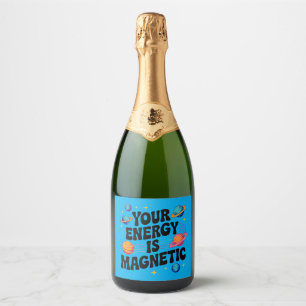 Etiquetas Para Vinos Espumosos Tu Energía Es Magnética