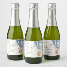 Etiquetas Para Vinos Espumosos Twins Bearly Wait Teddy Bear Pop It When She Pops