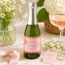 Etiquetas Para Vinos Espumosos Último Spritz como Señorita Soltera, Despedida de 