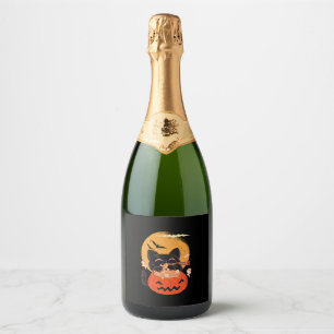 Etiquetas Para Vinos Espumosos Un gatito Kawaii que come gusanos fideos Ramen Hal
