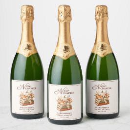 Etiquetas Para Vinos Espumosos Un Nuevo Capítulo Fiesta de Despedida de Soltera C