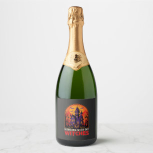 Etiquetas Para Vinos Espumosos Vector de laboratorio de monstruos de calabaza de