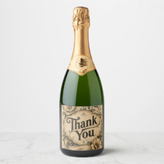 Etiquetas Para Vinos Espumosos Vintage Gracias