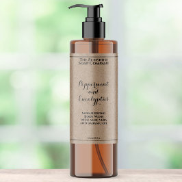 Etiquetas Para Vinos Espumosos Waterproof curly font kraft cosmetics bottle label