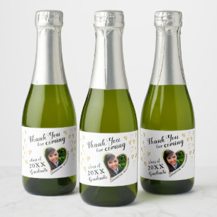Etiquetas Para Vinos Espumosos White Gold Black Gracias a los favores de graduaci
