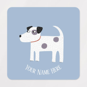 Etiquetas Parson Jack Russell Terrier Dog Personalizado