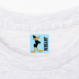 Etiquetas PATO DAFFY™ con color cruzado de brazos