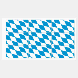 Etiquetas patrióticas con bandera de Baviera, Alem